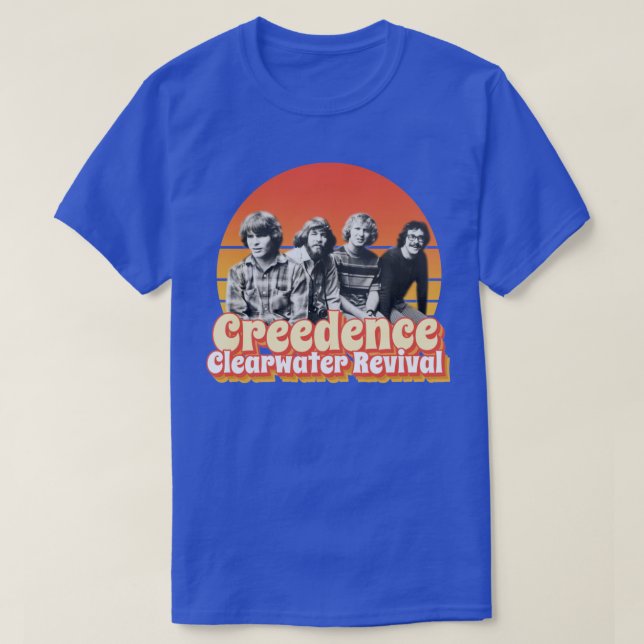 Camiseta Creedence Vintage Sunset (Frente do Design)