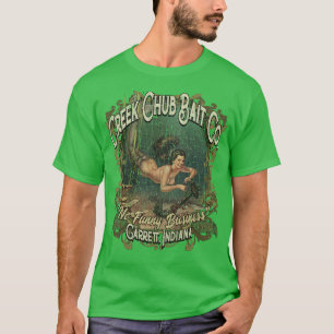 Camiseta Creek Chub Bait Co No Funny Business 1906