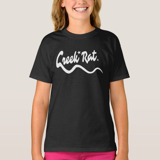 Camiseta Creek Rat | The CreekRat Co. | Long Tail Logo (Frente)
