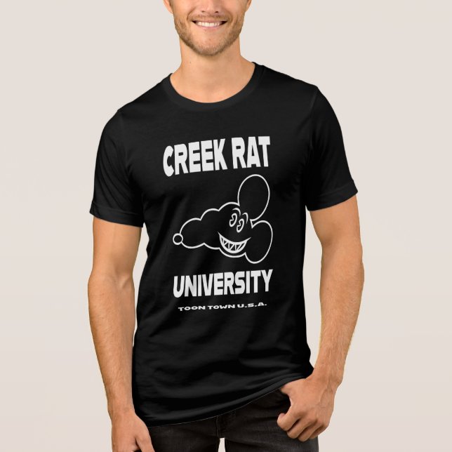 Camiseta Creekrat Cartoon Studios - Creek Rat (Frente)
