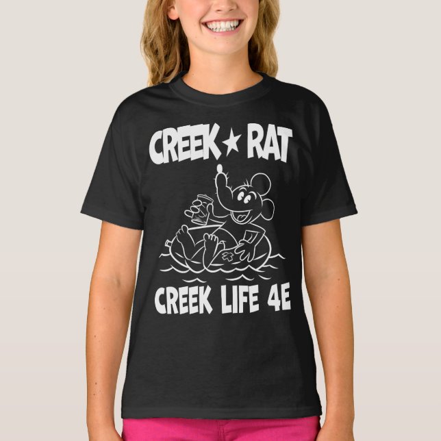 Camiseta Creekrat Cartoon Studios - Creek Rat (Frente)