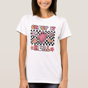 Camiseta "Creep It Ghost T Shirt" Víblias de Halloween di