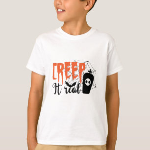 Camiseta Creep It Real Dia de as Bruxas engraçado Spooky
