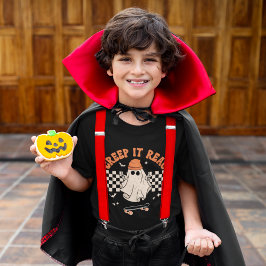 Camiseta Creep It Real Funny Skater Ghost Halloween