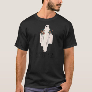 Camiseta CREEP IT REAL Halloween Fantasma com Memória das F