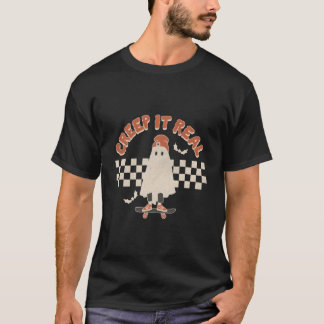 Camiseta Creep It Real Halloween Ghost For