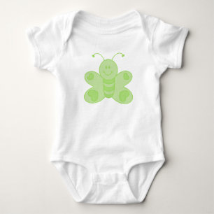 Camiseta Creeper Borboleta Verde