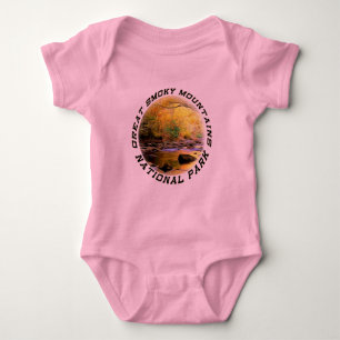 Camiseta Creeper do bebê de Great Smoky Mountains NP