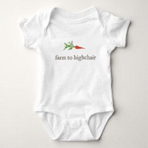 Camiseta Creeper infantil (texto marrom)