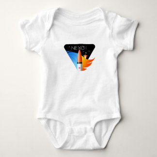 Camiseta Creeper orgânico infantil com o remendo da missão