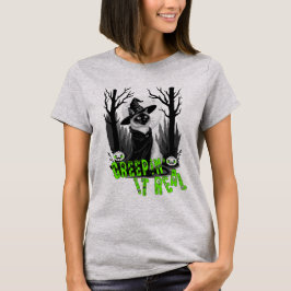 Camiseta Creepin' It Real with My Witchy Cat