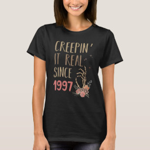 Camiseta Creepin Real Desde 1997 Spooky Halloween Vintag