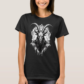Camiseta Creepy Baphomet  Occult Gothic Demon