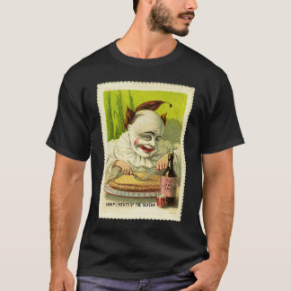 Camiseta Creepy Evil Victorian Clown Christmas Greeting