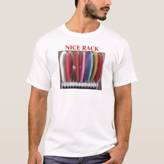 Camiseta Cremalheira agradável do CG