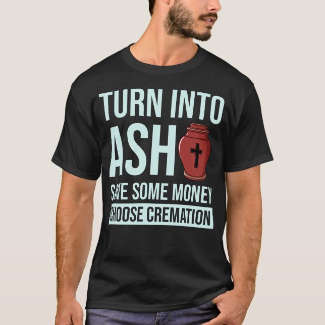 Camiseta Cremation Crematory Mortical Diretor Funeral (Frente)