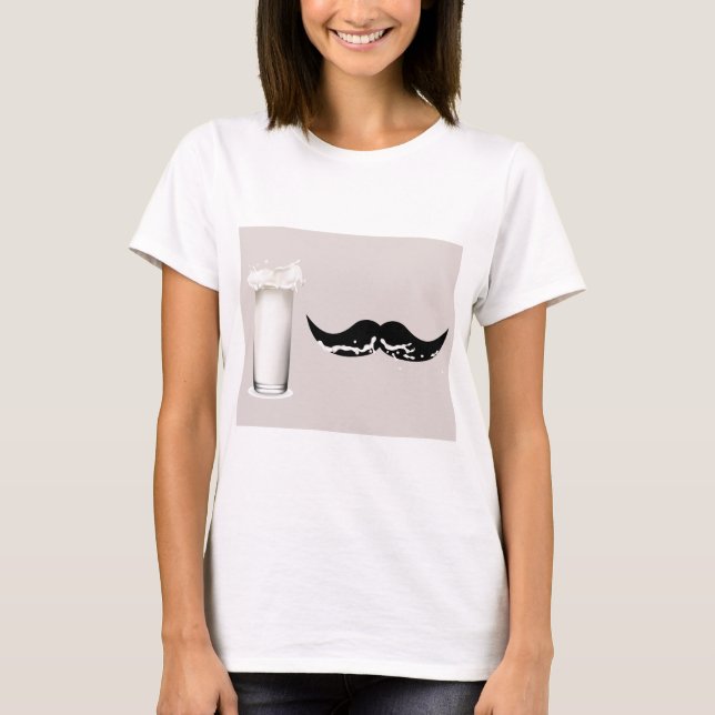Camiseta Creme de bigode leite (Frente)
