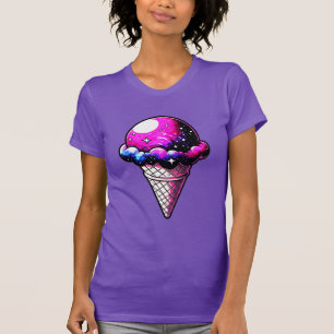 Camiseta Creme espacial Cone 205