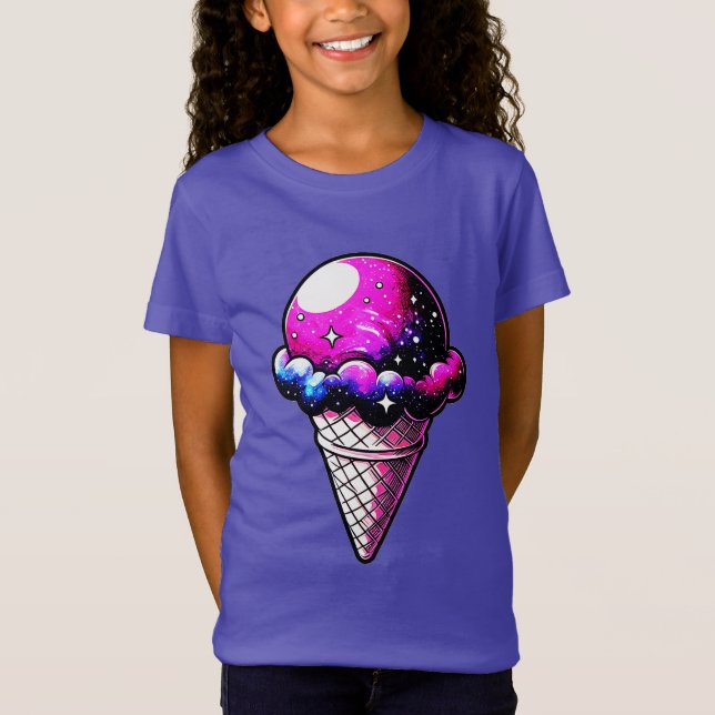 Camiseta Creme espacial Cone 205 (Frente)