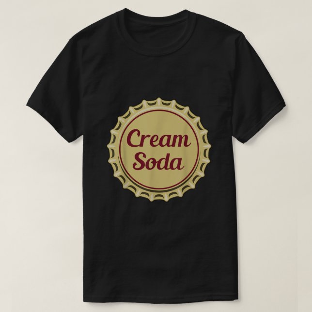 Camiseta Creme Soda borboleta borboleta (Frente do Design)