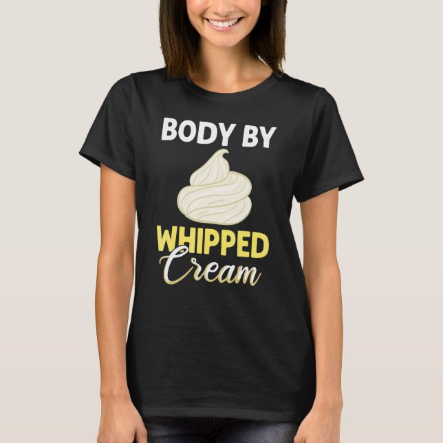 Camiseta Creme Sweet Creamer Batendo Pesada Cake (Frente)