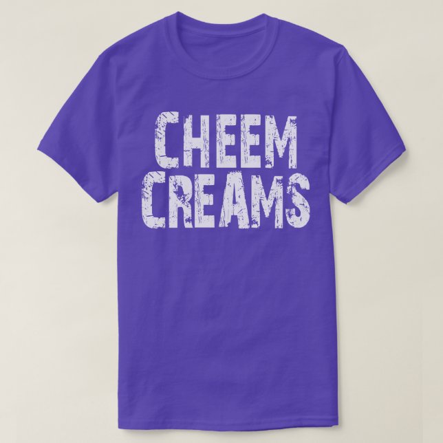 Camiseta Cremes de Cheem 1 (Frente do Design)