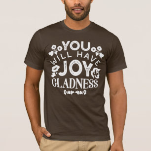 Camiseta Crença e Felicidade – Citações de Alegria e Conten