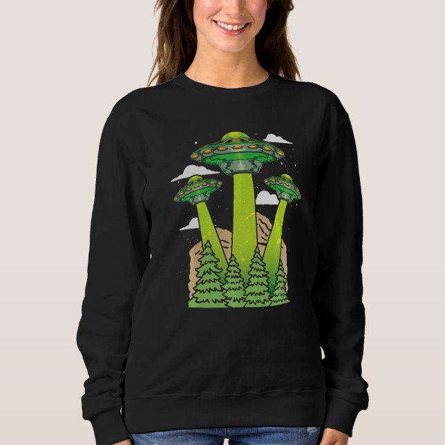 Camiseta Crente Alien Ficção Científica Extraterrestre Ciên (Frente)