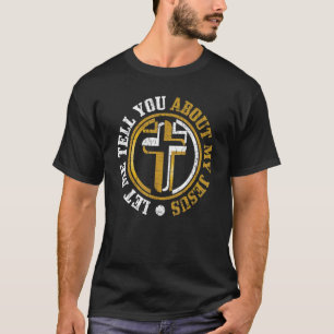 Camiseta Crentes Cristãos Me Deixem Falar Sobre Meu Jesus