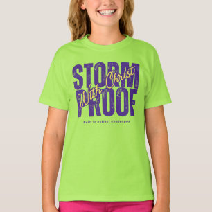 Camiseta Crentes Jesus Cristo Cristianismo Gráfico Verde