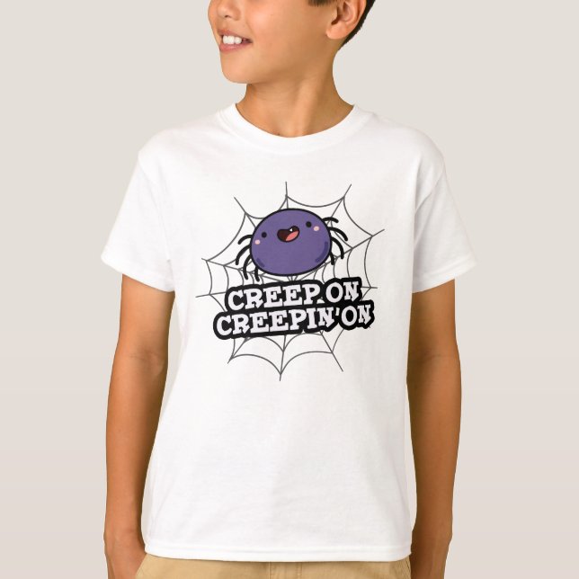 Camiseta Crepim Em Aranha Funny Positiva (Frente)