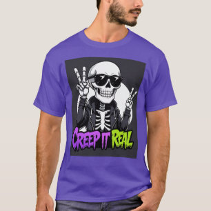 Camiseta Crepúsculo de verdade - Legal Halloween de esquele
