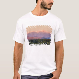 Camiseta Crepúsculo e Monte Washington em New Hampshire