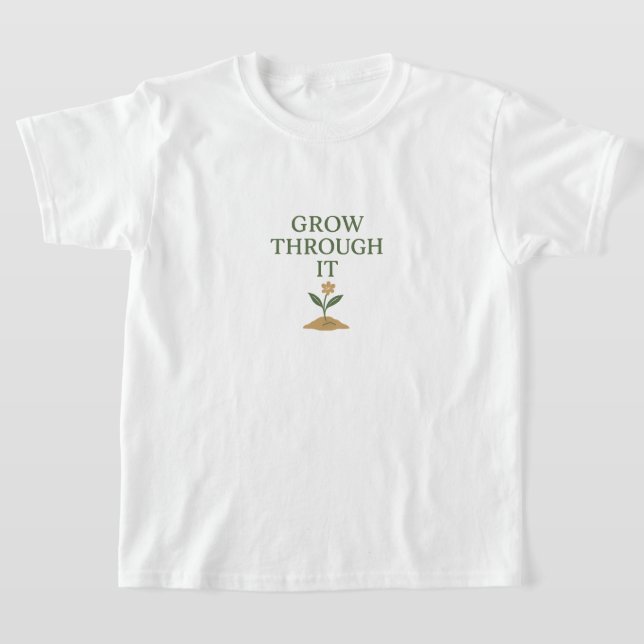 Camiseta Cresça Através Dela (Postura )