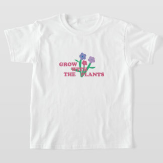 Camiseta Cresça com as plantas