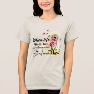 Camiseta Cresça em Graça Cristã Personalizado