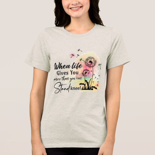 Camiseta Cresça em Graça Cristã Personalizado (Frente)