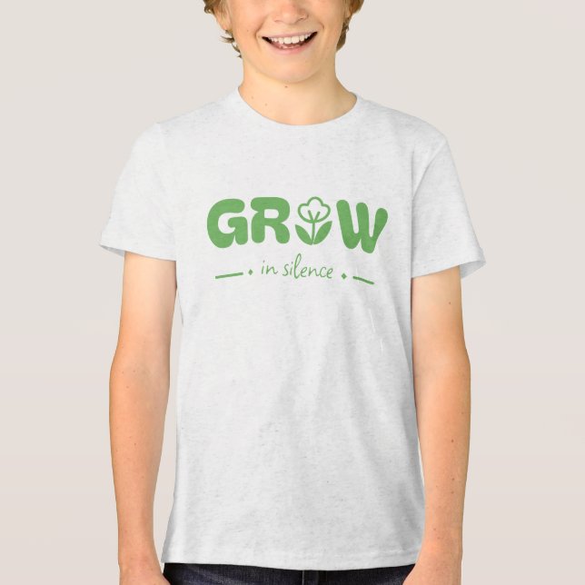 Camiseta Cresça em Silêncio (Frente)