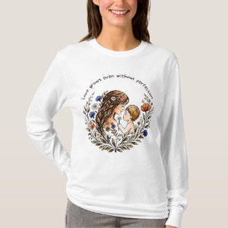 Camiseta Crescendo com Amor - Mamãe & Bebê
