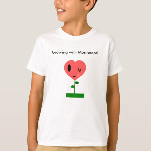 Camiseta Crescendo com Montessori