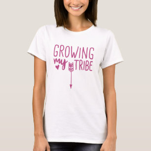 Camiseta Crescendo minha tribo
