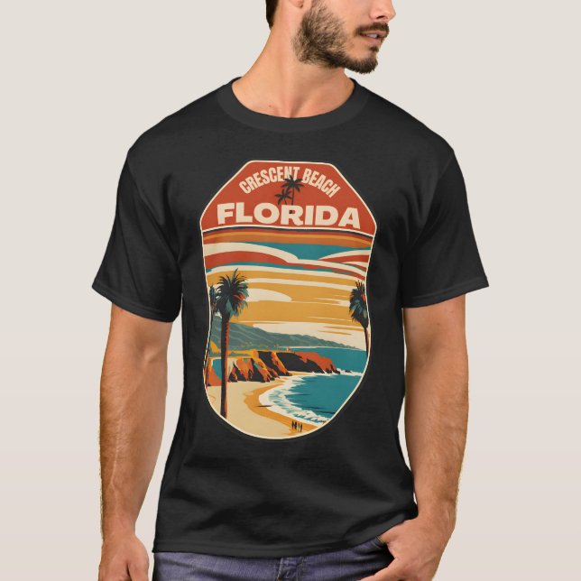 Camiseta Crescent Beach � Austrália � a Joia Costeira (Frente)