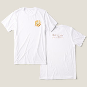 Camiseta Crescente do ouro