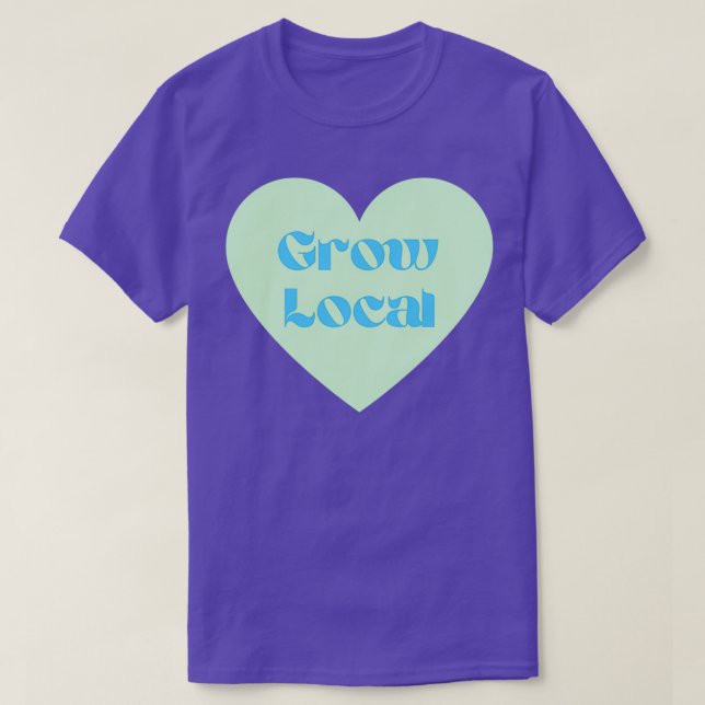 Camiseta Crescer local (Frente do Design)