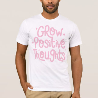 Camiseta Crescer o pensamento positivo clássico