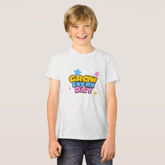 Camiseta Crescer Todos Os Dias, Tee Estrela