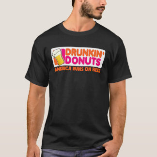 Camiseta Cresces bêbados na América correm em Beer Shirt pa