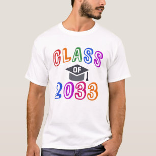 Camiseta Cresceu A Primeira Classe Do Ano De Graduação De 2