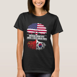 Camiseta Crescido Americano com Legado da Bandeira Sul-Core
