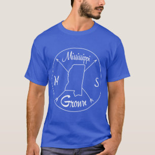 Camiseta Crescido no Mississippi MS
